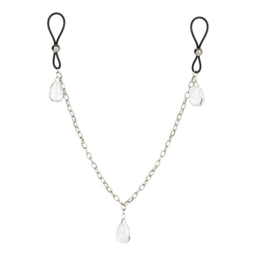 Nipple Play Non Piercing Nipple Chain Jewellery  Crystal